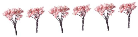 MAGICLULU 30stücke Simulation Bäume Für Mikrolandschaften Kirschblüten Dekoration Für Terrarien Und Gartenaccessoires