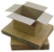 Ideals UK packaging ltd single wall small parcel cardboard shipping boxes - pack of 25 boxes. (10'' x 8'' x 6'' (254 x 203 x 149mm))