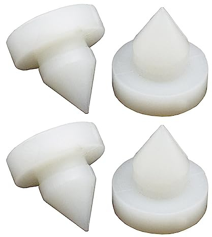 NOPOXA 4 cuscinetti di arresto del pedale della frizione 46505-SA5-000 46505SA5000 per Acura-Civic freno blocco limite freno h limitatore Pad