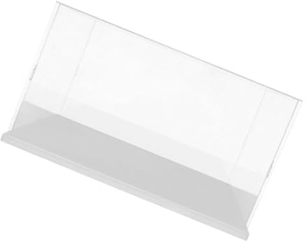 WATIIFUFU Acryl Box Transparent Für Puppenvitrine Und Figurenvitrine Aufbewahrungsbox Klar Für Spielzeug Und Kunsthandwerk Stabile Vitrine Für Statuen Und Modelle