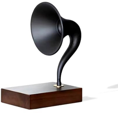 Skulptur Dekoration Antik Deko Grammophon Statue, Wohnzimmer Deko Artikel, Deko Schwarz, Für Fensterbank Deko, Schlafzimmer Deko, Retro