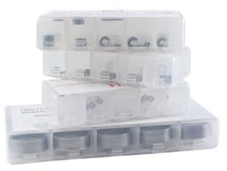Automotorteile B41 B37 B48 B21 B23 B24 B27 Common-Rail-Injektor-Einstellscheibe Dichtungsscheibe Kompatibel for DENSO-Dieseldüse(B37(1.18-1.27)50PCS)