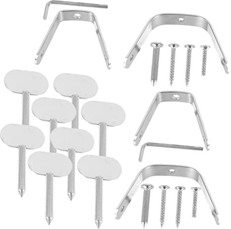 NAMOARLY 2sets Spanish Ham Rack Parts Kitchen Storage Organisation Rack Hanging