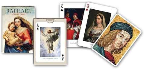 Piatnik 173516 - Raphael Kartenspiel mit 55 Blatt