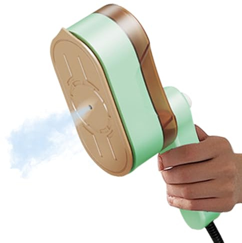 Patifirst Vaporizador De Ropa,Plancha de Vapor de Viaje para Ropa | Plancha De Vapor Con Mango Giratorio De 180 Grados Suavizador De Prendas Para Vacaciones Viajes De Negocios Equipaje Hogar