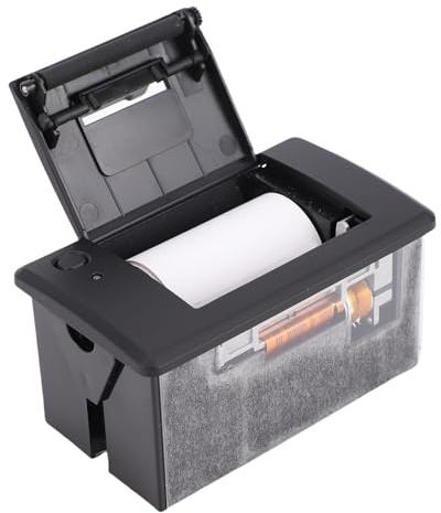 Denash Eingebetteter Thermodrucker, 203 DPI Hochauflösend, Einfache Bedienung, USB + TTL + 232 + BT-Schnittstellen, Schnelle Druckgeschwindigkeit, Klare Upgrade-Eins