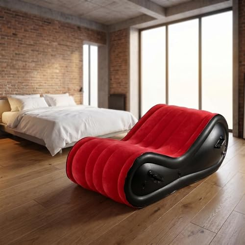Luft Sofa Aufblasbar Wasserdicht, Nicht leicht zu beschädigen Camping Couch Aufblasbar Geeignet FüR Verschiedene Szenarien