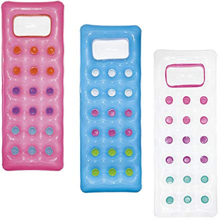 Bestway Luftmatratze mit Fenster Fashion Lounge, 188 x 71 cm, Sortiert