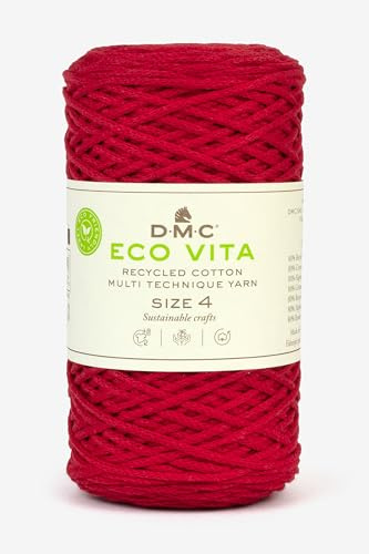 DMC - Eco Vita 4 | Filato in cotone riciclato | 250 g - 200 m