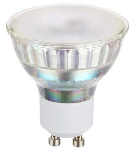 Eglo LED GU10, spot con riflettore 4,8 Watt (equivalente a 35 Watt), 400 Lumen, illuminante bianco neutro, 4000k, lampadina Ø 5 cm