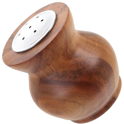 VANZACK Botella De y Pimienta De Madera Contenedor De Especias para Cocina Diseño Elegante y para BBQ y Doméstico Almacenamiento Multipropósito De Condimentos