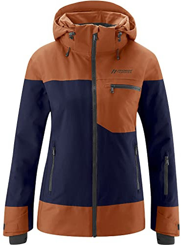 Maier Sports Damen Backline Jacke, Aztec Brick-Night, 40