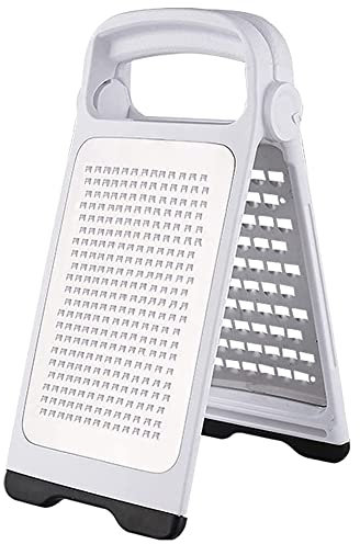 Oewnvmd Ralladores de Plegables, trituradora de Jengibre de Mano Desmontable de 2 Lados, de Tabla de Cortar de Buen Agarre, Mini cepilladora de Cocina