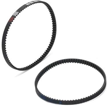 MEULE Antriebsriemen Übertragungsriemen Keilriemen 2 Stück Mäher-Antriebs-Gummiriemen HTD 450-5M (450 Mm Umfang, Teilung 5 Mm, Breite 8,5 Mm) Für BOSCHRotak 32 Für Elan 32 Für Concorde 32