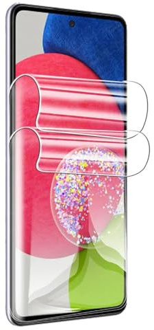 Piniwwe for Samsung Galaxy A55 5G Hydrogel Screen Protector Set, 2 Pack Transparent TPU Screen Protector Flim, HD Clear (Not Glass)