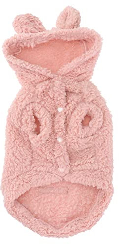 BESPORTBLE 2St Winterkleidung weihnachtskleif hundejacke Haustierbekleidung Hunde jacken hundepulli mit Hund gefüllte Kleidung Hund Winter warme Kleidung Hunde-Outfit Hundebekleidung Rosa