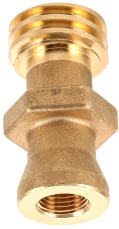 FUNOMOCYA Valvola Filettata Per Carrello Elevatore Serbatoio Connettore Maschio Adattatore Bombola Raccordi Rapidi in Metallo Guarnizione Per Kit Di Conversione Gas Naturale