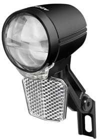 ADDVIEW Dynamo 50 Lux Nova M50 Front Light - StVZO Approved LED with Dual Lens Technology Daytime Running Light Reflector Anti-Glare Cone for Dynamo Operation Colour