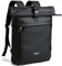 Sylvanthos Waterproof Backpack, Laptop Backpack for Men and Women with Anti-Theft Zipper, Expandable 18-25L, Rains Backpacks for Work,School, Business Trips - Black