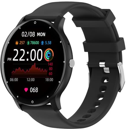 Smart Watch 1.3 Schermo TFT ad alta trasparenza Monitoraggio della salute Monitoraggio del sonno Orologio IP67 Impermeabile BT5.2 Chiamata 15 giorni Tempo di utilizzo Lungo Modalità Multi-sport per