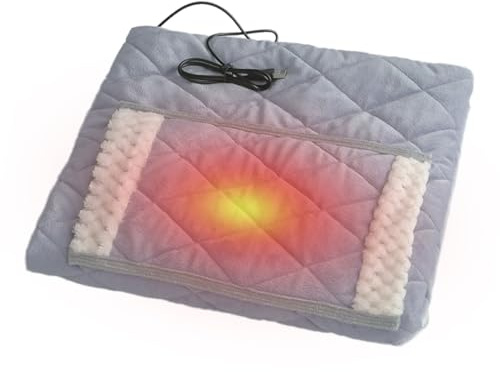 Couverture Chauffante USB | Couverture Chauffante de Bureau,Chauffage Rapide pour Hiver Froid sur Siège Auto Maison Bureau Voyage Canapé Dortoir