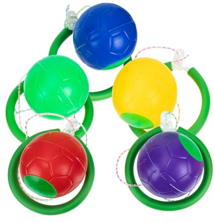 minkissy 6stücke Springball Für Junge Mädchen Knöchelhüpfbälle Hüpfen Bälle Fitness-Spielzeug Sportgeräte Für Junge Mädchen Spielzeug Zum Trainieren Und Spielen Drinnen Oder Draußen