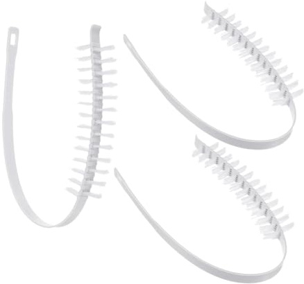 Reinigungsbürste für Waschmaschinentrommeln 3 Stück Weiß Nylon Pp