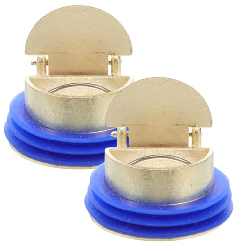 GANAZONO Valvola di Non Ritorno per Scarico 2 Pezzi Tappo di Raccolta Acqua per Pavimento Bagno Copertura dello Scarico della Doccia