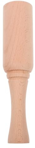 BESPORTBLE Maillet de Sculpteur en Bois de Hêtre avec Poignée Confortable, Outil Robuste pour Travail du Cuir et Bricolage DIY
