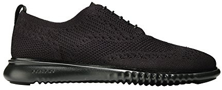 Cole Haan Men's 2.0 Zerogrand Stitchlite Oxford, Black/Black, 10