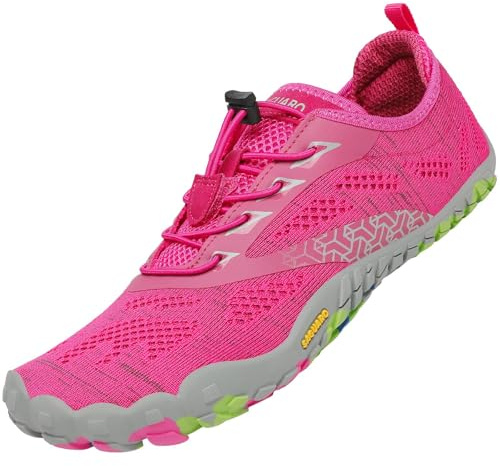 SAGUARO Zapatos Barefoot Hombre Zapatillas Minimalistas Mujer Calzado Trail Running