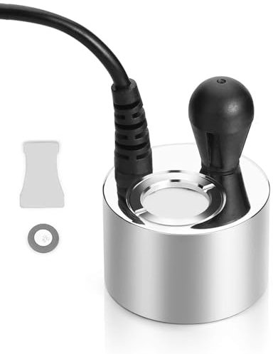 FITNATE Mist Maker Fogger, Aluminium ultraschall nebler, ultraschall Vernebler, mit Fogger Ceramics Discs, für Springbrunnen, Teich, Aquarium, Garten, viele Foggy-Effekt≥400mL/H