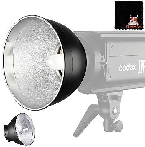 GODOX Reflector Paraluce 9,4 24cm Studio Flash Bowens Mount Godox DPII Serie Studio Luce Stroboscopica Cover Standard Photomask Fotografia (DP-Reflector)
