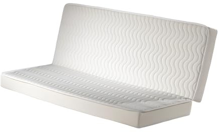 Vente-unique DREAMEA Matratze für Schlafsofa Klappsofa - Härtegrad 2-130 x 190 cm - Friend