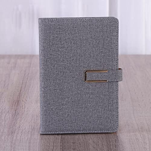 Creative Office Leder Notizbuch A5 Tagesplaner Agenda Hardcover PU Notizbuch Business Tagebuch Notizblock Notizbuch Schreibwaren,GY,2pcs
