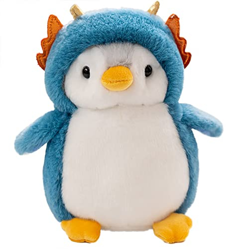 EXQULEG Pinguin Kuscheltier, Süßer Pinguin Plüsch Spielzeug - Geschenke für Jungen & Mädchen (D)