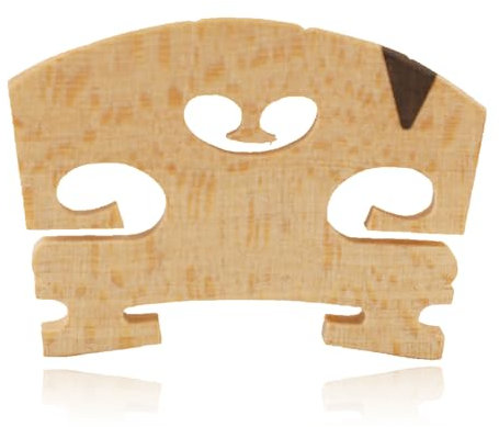 Violin Brücke, 4/4 Größe Holz Material Violine Brücke vor Schneiden vor Installation Musik Instrument Teile Zubehör Für Violine Schärferes Klang Volumen