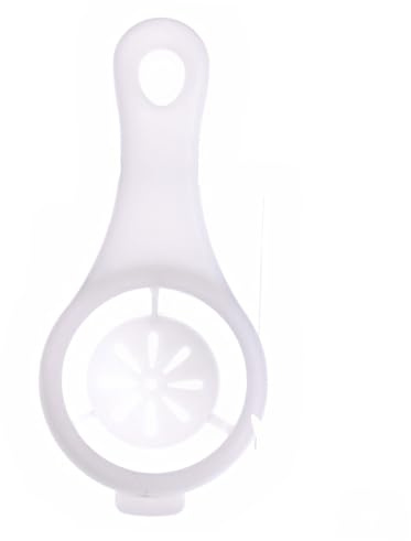 White Mini Egg White Separator, for Kitchen Baking and Cooking