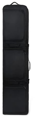 LVCHAO Snowboardtasche, große Skitaschen mit Rollen, tragbar, wasserdicht, Snowboardtasche, große Kapazität, Aufbewahrung für Roadtrips, Flugreisen, Skating-Rucksack, Board-Taschen, Skitasche