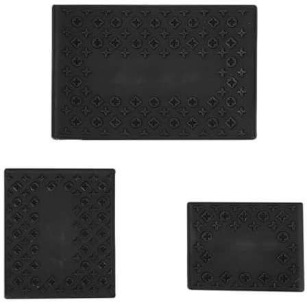 Laroal 3 pezzi impugnature antiscivolo nere per tagliacapelli in silicone, manico estensibile per tagliacapelli elettrici, compatibili con la maggior parte degli strumenti per la toelettatura