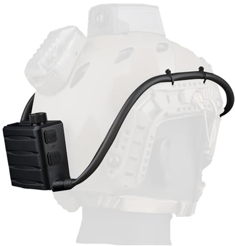 TALOEYH - Anti-Fog Goggles, Verstellbarer Drehknopf, Turbo-Taste, Klettverschluss, Magnetverschluss, 7 Std. Laufzeit für Airsoft und Taktik