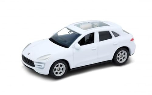 OPO 10 Auto in Miniatura Compatibile con Porsche Macan Turbo, Scala 1:64, 3 Pollici (7,5 cm), Welly SUP76