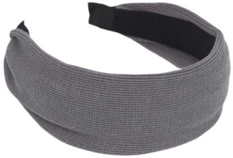 Strickstirnband für Damen und Mädchen, Schlichtes Haarband Accessoire
