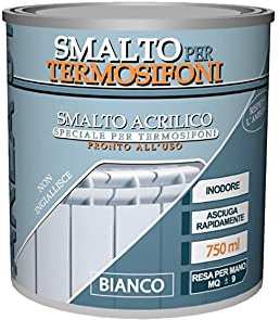 Smalto acrilico satinato per termosifoni