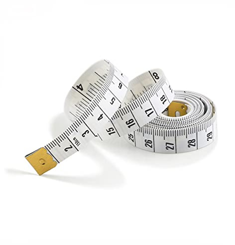 Lansonee 2 Pcs Dual Sided Measuring Tape 60 Inches (150 CM) - Double Sided Tape Measure for Body, Sewing, Dressmaking, Clothing - Flexible Ruler for Tailors