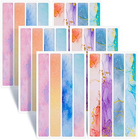 Chenkaiyang Non-Slip Bathtub Stickers, 24 PCS Anti-Slip Strips Safety Shower Stickers Waterproof Bathtub Treads Decals for Bathroom Kitchen Ladders Stairs Steps Pools Bathtub Shower Stairs Floors