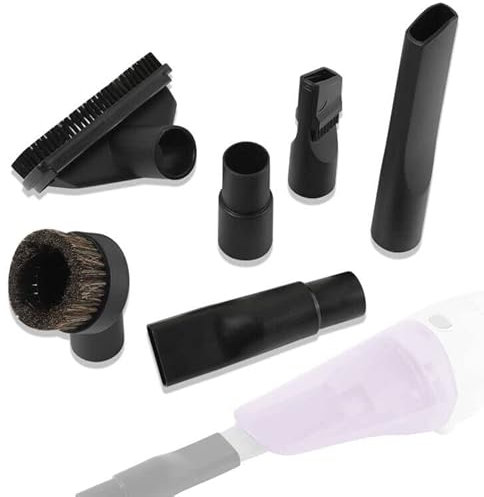 Kit adaptador de accesorios universales: herramienta extensible para hendiduras, compatible con Black+Decker Dustbuster, se adapta a modelos de aspiradora de mano con boquilla delgada y herramienta