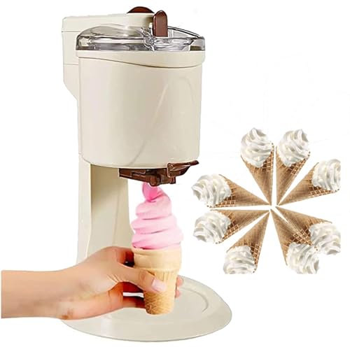 Machine à crème glacée molle, machine à crème glacée molle, machine à crème glacée molle avec une capacité de 1 L,machines à crème glacée au sorbet au yaourt congelé,palette de mélange amovible facile