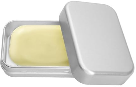 Confezione da 2 portasapone in alluminio con coperchio e vassoio di scolo, portasapone da viaggio, antiruggine e impermeabile, per sapone solido, 98 x 68 x 35 mm