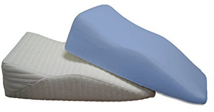 Dukal | Bezug für Witschi Venenkissen | Größe B | 2 Stück | aus hochwertigem DOPPEL-Jersey | 100% Baumwolle | Farbe: ciel